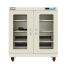 1% - 10%RH Digital Dry Cabinet 320L White Moisture Proof Dehumidifier 4-Tier for Camera & Lab Storage Low Humidity ESD Lens Box