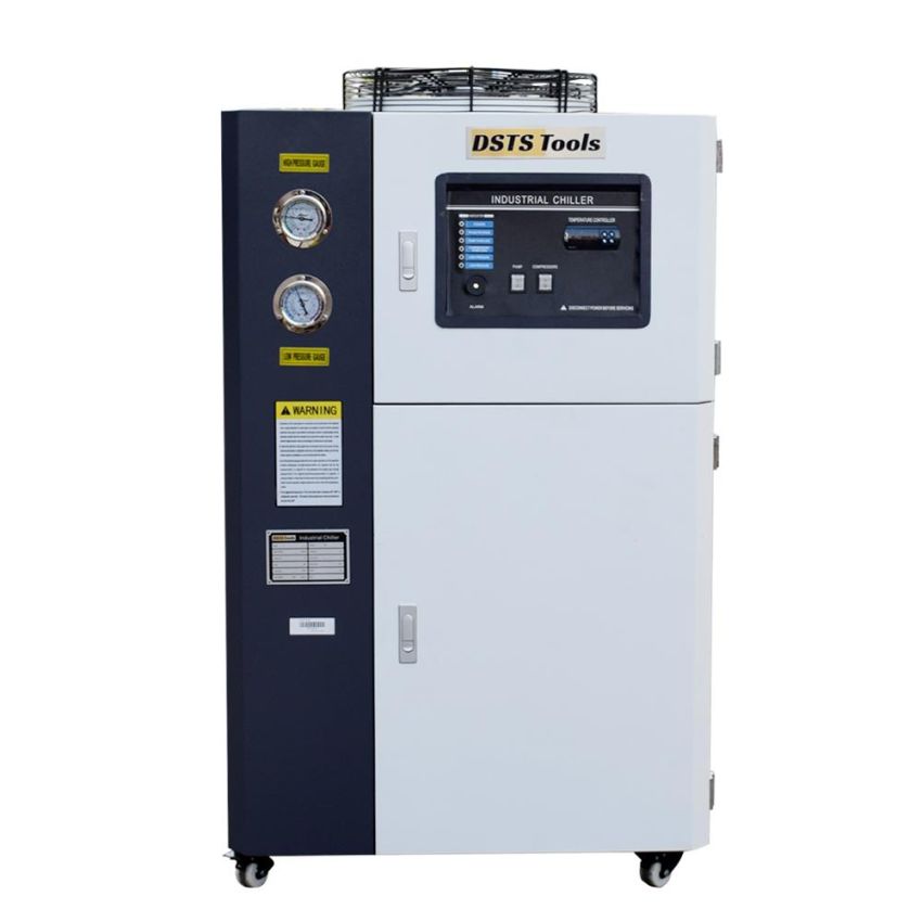 5 USRT Industrial Air-Cooled Chiller 61,000 BTU, High-Performance Cooling Machine 460V 3-Phase