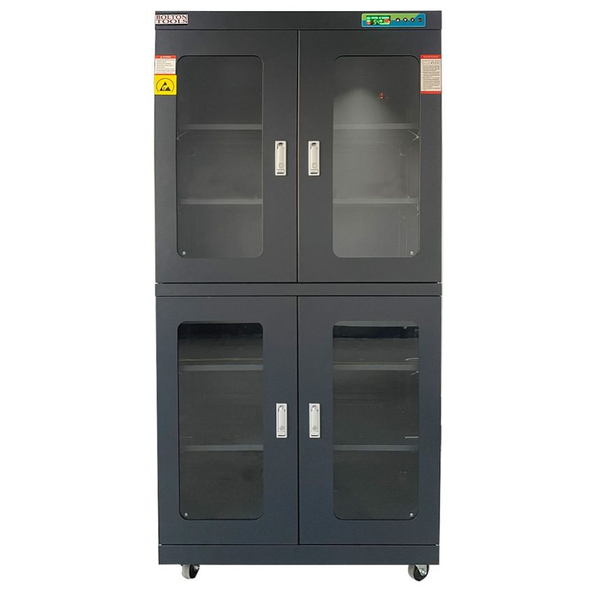 20%-60%RH Digital Dry Cabinet 880L Electronic Moisture Proof Dehumidifier Low Humidity Control Lens Box