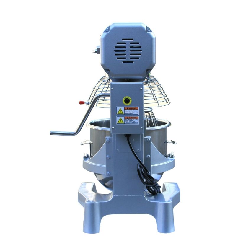 20 Qt. Commercial Planetary Floor Mixer ETL Certified with Guard & Timer Electric Food Mixer