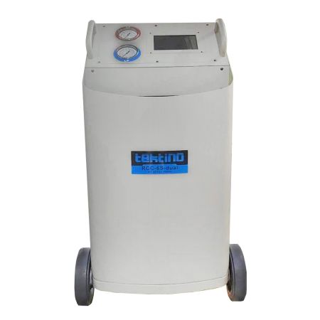 Automotive refrigerant recovery machine